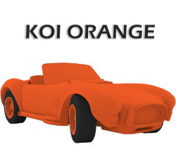 Koi Orange - оранжевый колер для 5л. готового материала