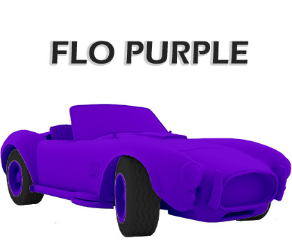 Flo Purple - флуоресцентный фиолетовый колер для 5л. готового материала