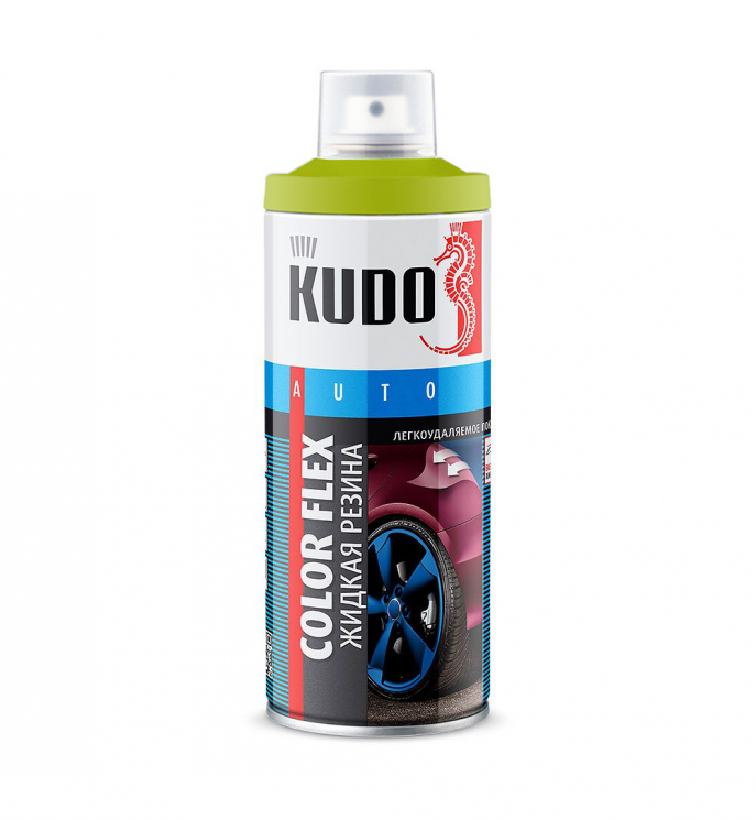 Жидкая резина KUDO (ярко-зеленая)