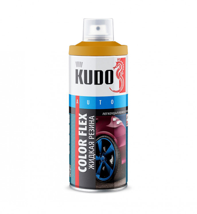 Жидкая резина KUDO (золото)