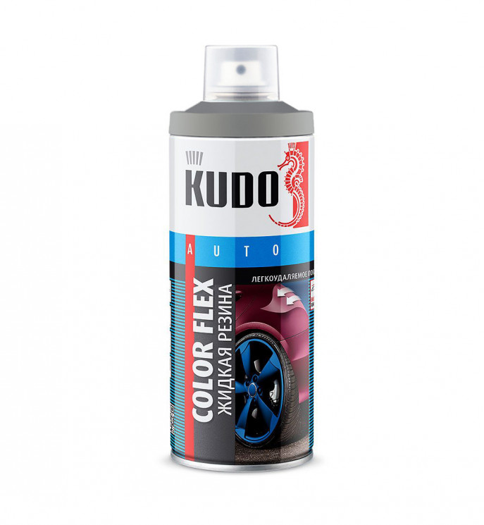 Жидкая резина KUDO (серебро)
