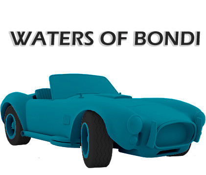 Waters of Bondi - бирюзовый колер для 5л. готового материала