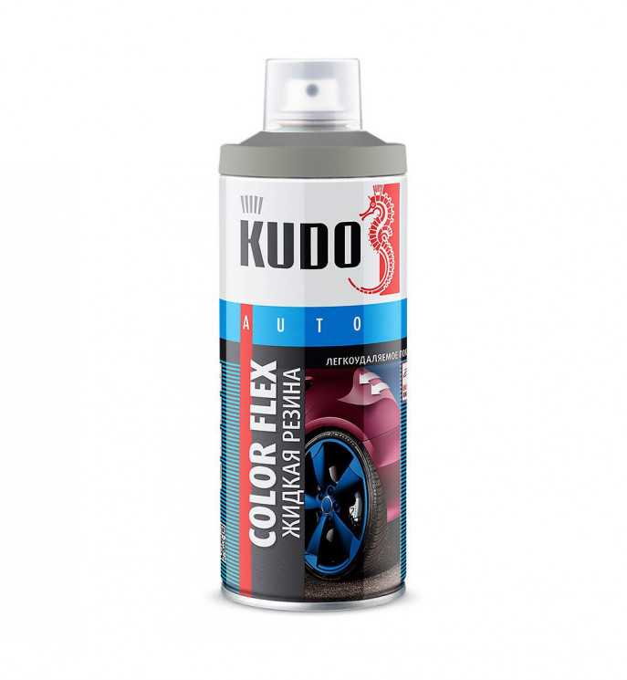 Жидкая резина KUDO (алюминий)